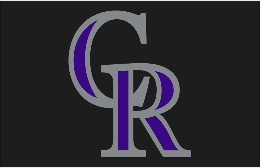 Colorado Rockies 2017-Pres Cap Logo decal supplier